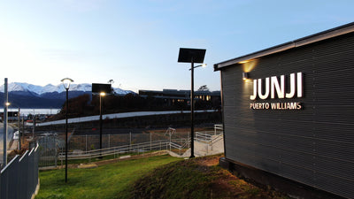 Iluminación Solar PPE en la ciudad más austral del mundo, Puerto Williams