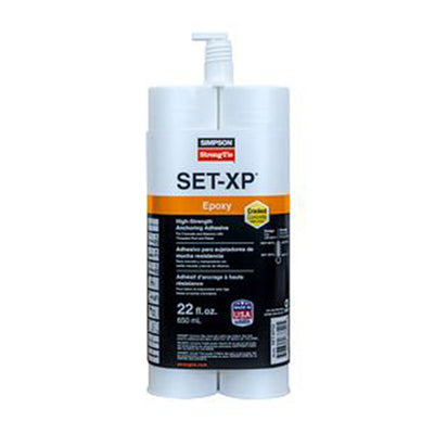 Adhesivo epóxico de alta resistencia SET-XP® - Simpson